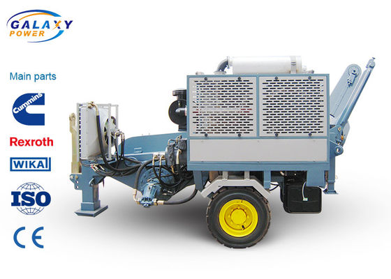 imported 엔진이 있는 220kN 유압 풀리 가공선 시스템