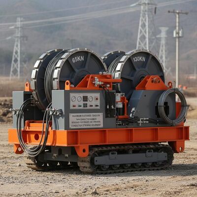 最大持続張力 2X65 1X130KN 送電線架設機器 ツイン導体番号 送電線架設用設計