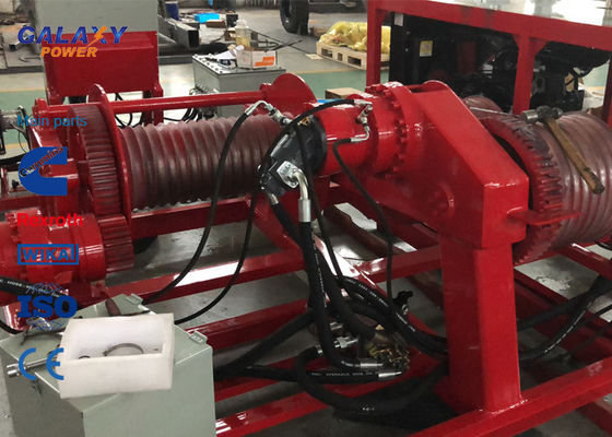 두 배 바퀴 유압 끌어당기는 사람 및 유압 윈치 77kw 103hp imported Engine