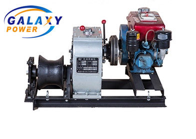 고속 가스 엔진 셰프트 가동 5톤 가솔린 엔진 가동 케이블 당기는 윈치