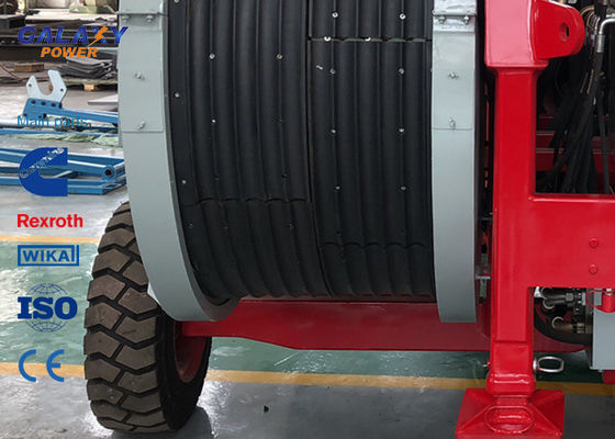 77 kw 103 에이치피 카민즈 엔진 유압 조임기 맥스 간헐적 긴장 2x45/1x90kN 가선 장비