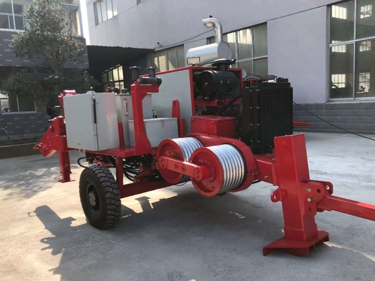 장비를 묶는 디젤 엔진 330KV 송전선 장비 GL2x50 10T 상부 라인