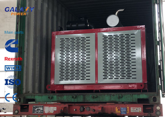 두 배 바퀴 유압 끌어당기는 사람 및 유압 윈치 77kw 103hp imported Engine