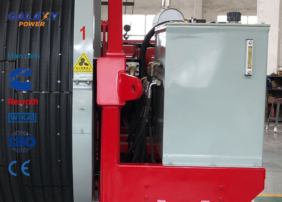 77 kw 103 에이치피 카민즈 엔진 유압 조임기 맥스 간헐적 긴장 2x45/1x90kN 가선 장비