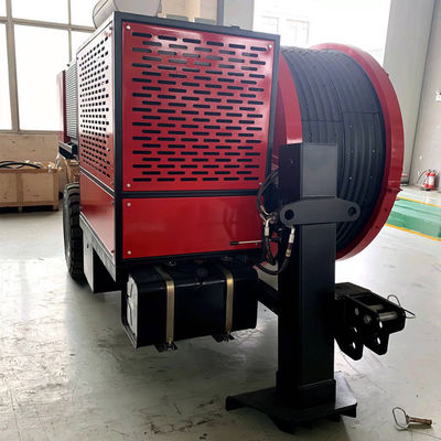 유압 풀러 텐셔너 가공선 송전 공구 최대 인장력 2x50KN 1x100KN