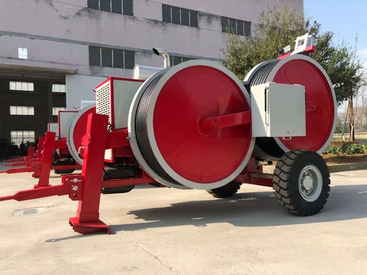GS90 90kN 275kV 가공 송전선 케이블 가선 장비 유압 풀러 텐셔너