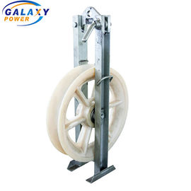 508x75mm 단일 나일론 휠 오버 헤드 스트링 블록 도체 풀리