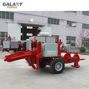 9T 수력 케이블 당김 118 kw 전송 가선 장비