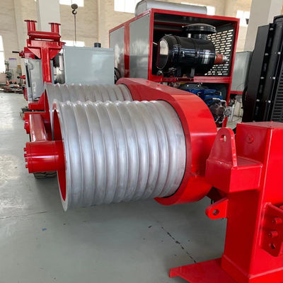 500KV 전송 광고 18Ton 수력 케이블 풀러 텐셔너 기계