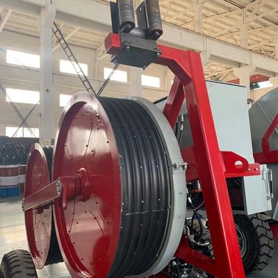 단일의 번들 12 KW(16hp) 가솔린 3Ton 전원 라인 가선 장비