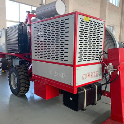 장비를 묶는 쌍둥이 뭉치 40mm 지휘자 2x40KN 8T 전력선