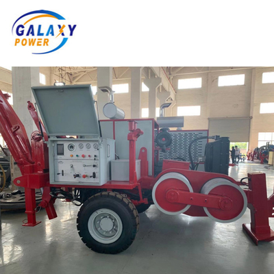 장비 90KN을 묶는 220KV 가공선 9Ton 케이블 장력기